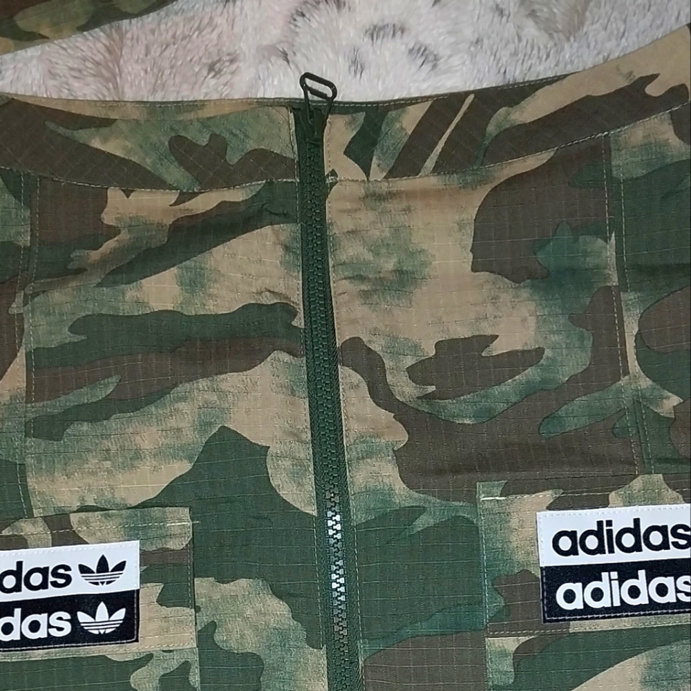Adidas Camo Skirt Jacket Shirt Set - Picture 11 of 15